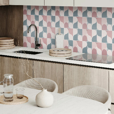 Obdĺžnikový stenový panel Geometrický vzor v abstraktnom štýle