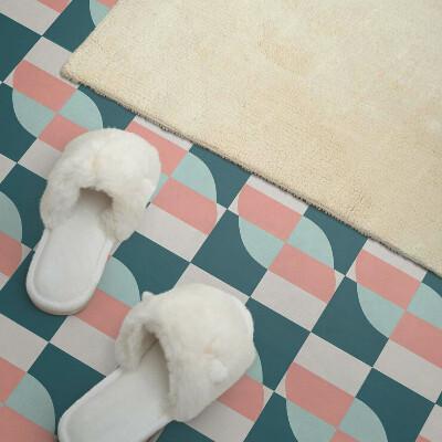 Samolepiaci panel na stenu Kockovaný geometrický motív