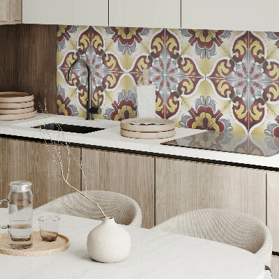 Obdĺžnikový panel na stenu Dekoračný kvetinový motív