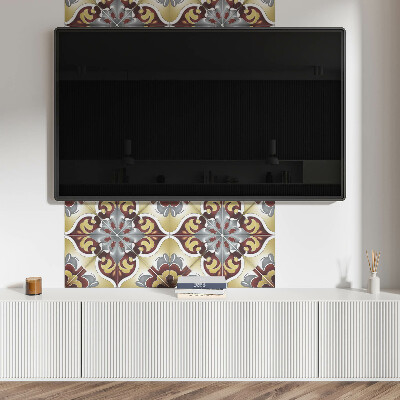 Obdĺžnikový panel na stenu Dekoračný kvetinový motív