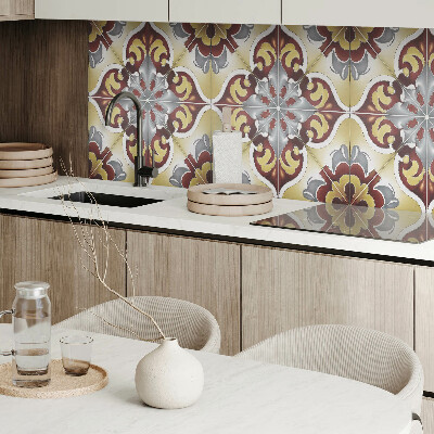 Obdĺžnikový panel na stenu Dekoračný kvetinový motív