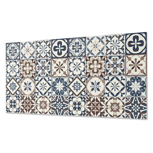 Obdĺžnikový stenový panel Kachľové umelecké kompozície