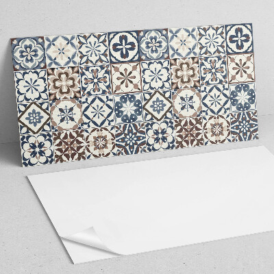 Obdĺžnikový stenový panel Kachľové umelecké kompozície