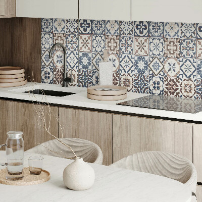 Obdĺžnikový stenový panel Kachľové umelecké kompozície