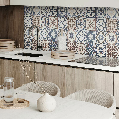 Obdĺžnikový stenový panel Kachľové umelecké kompozície