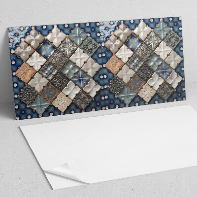 Samolepiaci panel na stenu Rozloženie mozaikových dlaždíc