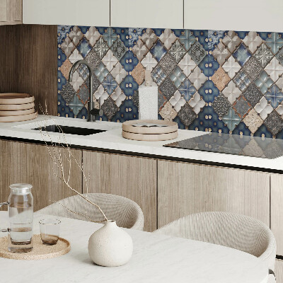 Samolepiaci panel na stenu Rozloženie mozaikových dlaždíc