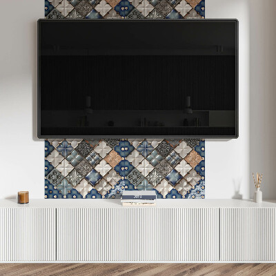 Samolepiaci panel na stenu Rozloženie mozaikových dlaždíc