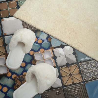 Obdĺžnikový panel na stenu Motívy keramických dlaždíc