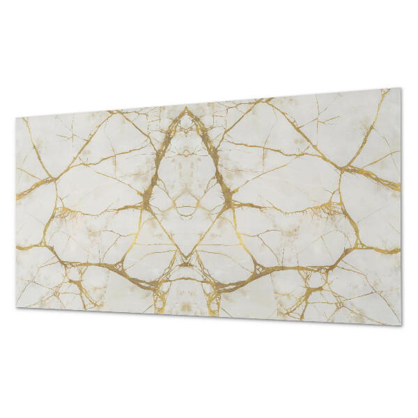 Obdĺžnikový stenový panel Mramorový motív s jemnými žilkami