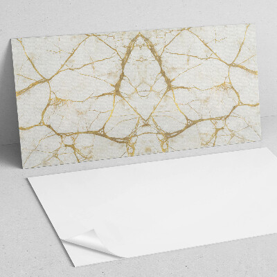 Obdĺžnikový stenový panel Mramorový motív s jemnými žilkami