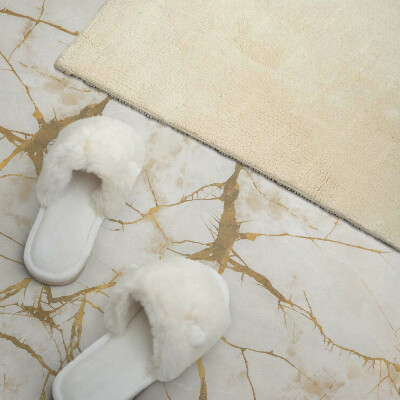 Obdĺžnikový stenový panel Mramorový motív s jemnými žilkami