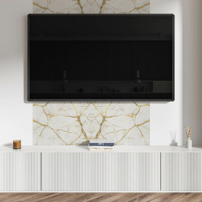 Obdĺžnikový stenový panel Mramorový motív s jemnými žilkami