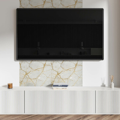 Samolepiaci panel na stenu Mramorový motív v elegantnom štýle