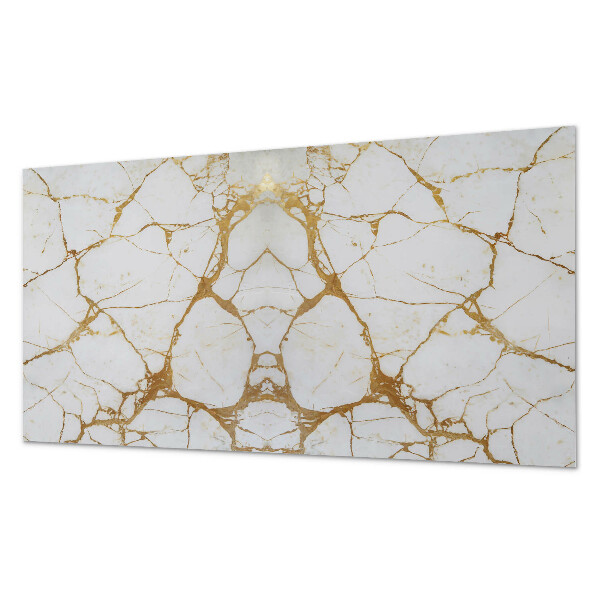 Obdĺžnikový panel na stenu Mramorový šik s jemným žilkovaním