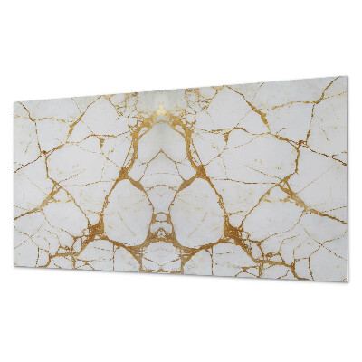 Obdĺžnikový panel na stenu Mramorový šik s jemným žilkovaním
