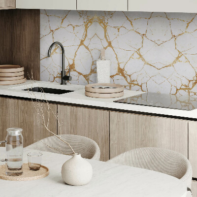 Obdĺžnikový panel na stenu Mramorový šik s jemným žilkovaním