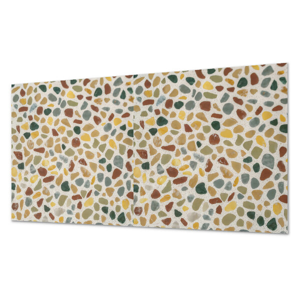 Obdĺžnikový panel na stenu Mozaikový vzor kamienkov