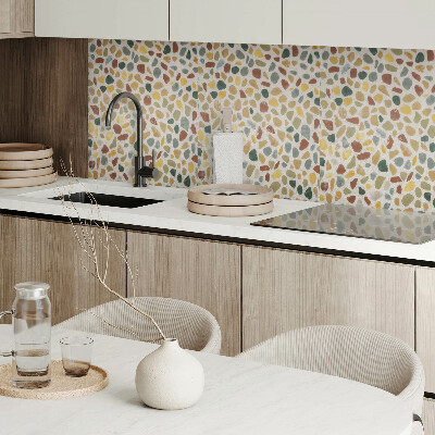 Obdĺžnikový panel na stenu Mozaikový vzor kamienkov