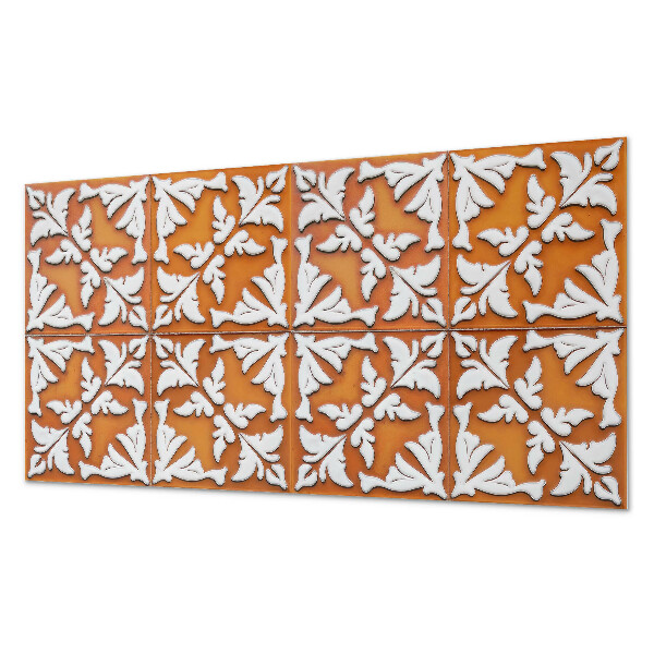 Samolepiaci panel na stenu Rastlinné inšpirácie na keramike