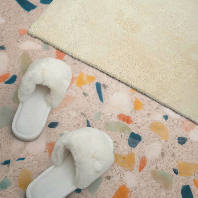 Obdĺžnikový panel na stenu Fragmenty v živých farbách