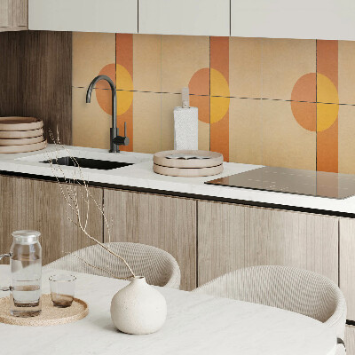 Obdĺžnikový stenový panel Motív moderných geometrických tvarov