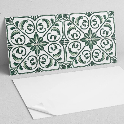 Obdĺžnikový panel na stenu Rastlinné motívy s ozdobnými detailmi