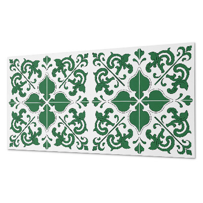 Obdĺžnikový stenový panel Rastlinný motív s ozdobnými detailmi