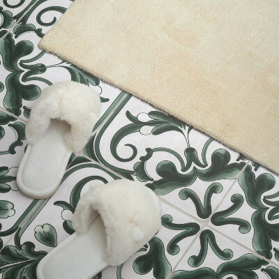 Samolepiaci panel na stenu Zasaďte štvorce v geometrickom štýle