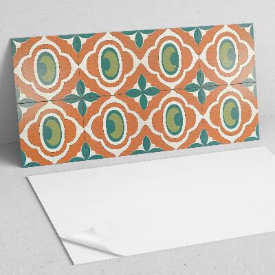 Obdĺžnikový panel na stenu Mozaikový vzor s vegetáciou