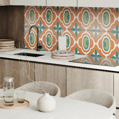 Obdĺžnikový panel na stenu Mozaikový vzor s vegetáciou