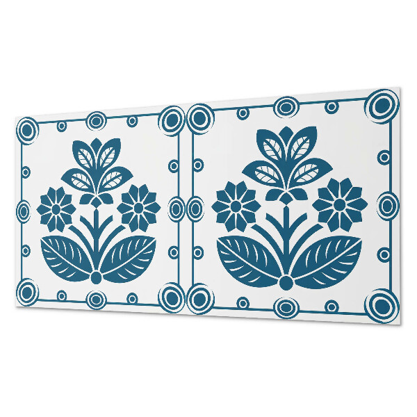 Samolepiaci panel na stenu Dekoračný kvetinový motív