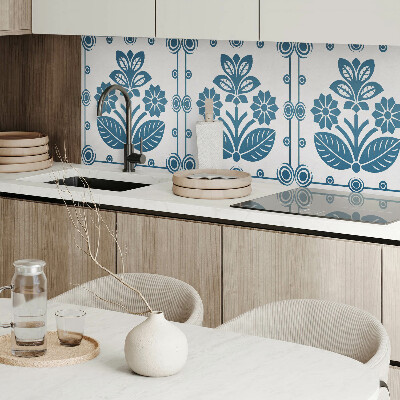 Samolepiaci panel na stenu Dekoračný kvetinový motív