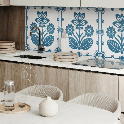 Samolepiaci panel na stenu Dekoračný kvetinový motív