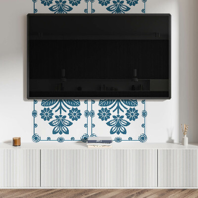 Samolepiaci panel na stenu Dekoračný kvetinový motív