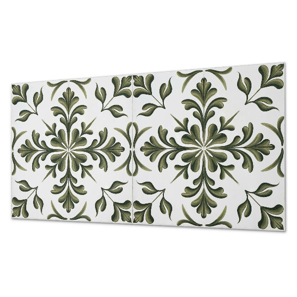 Obdĺžnikový stenový panel Rastlinný motív
