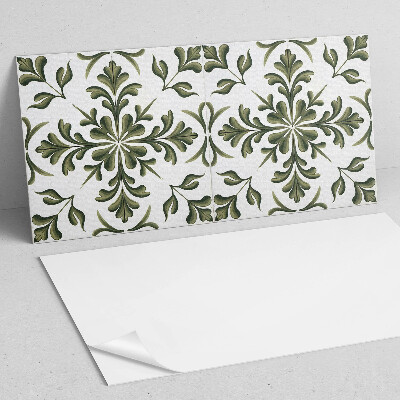 Obdĺžnikový stenový panel Rastlinný motív