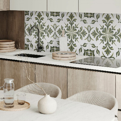 Obdĺžnikový stenový panel Rastlinný motív