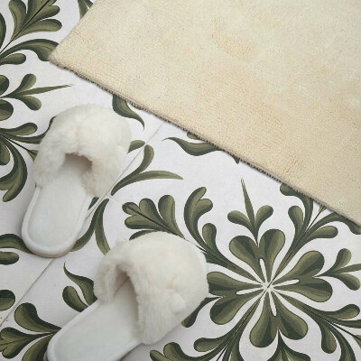 Obdĺžnikový stenový panel Rastlinný motív