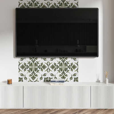 Obdĺžnikový stenový panel Rastlinný motív