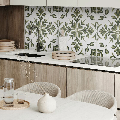 Obdĺžnikový stenový panel Rastlinný motív