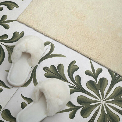 Obdĺžnikový stenový panel Rastlinný motív