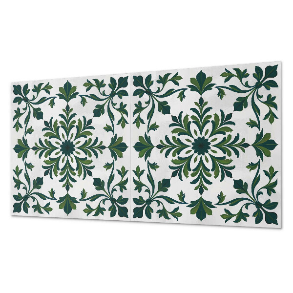 Samolepiaci panel na stenu Rastlinný vzor s ozdobnými detailmi