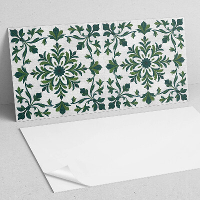 Samolepiaci panel na stenu Rastlinný vzor s ozdobnými detailmi