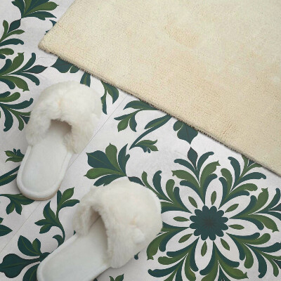 Samolepiaci panel na stenu Rastlinný vzor s ozdobnými detailmi