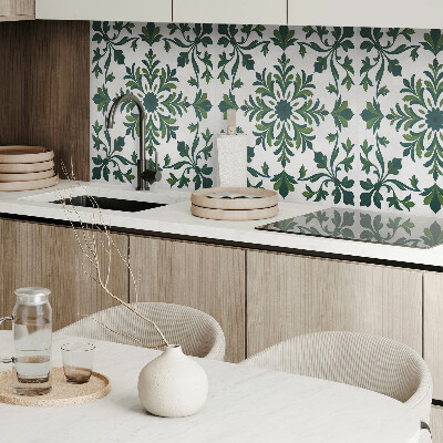 Samolepiaci panel na stenu Rastlinný vzor s ozdobnými detailmi