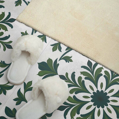 Samolepiaci panel na stenu Rastlinný vzor s ozdobnými detailmi