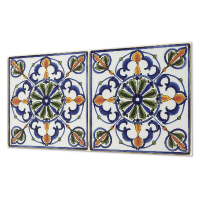 Obdĺžnikový stenový panel Rastlinné ozdoby v klasickom štýle