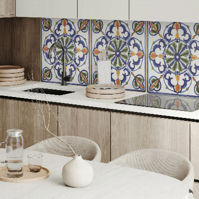 Obdĺžnikový stenový panel Rastlinné ozdoby v klasickom štýle