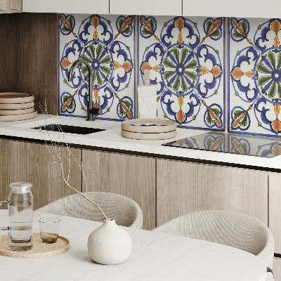 Obdĺžnikový stenový panel Rastlinné ozdoby v klasickom štýle